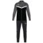 Afbeeldingen van Polyesterpak Iconic zwart/antraciet